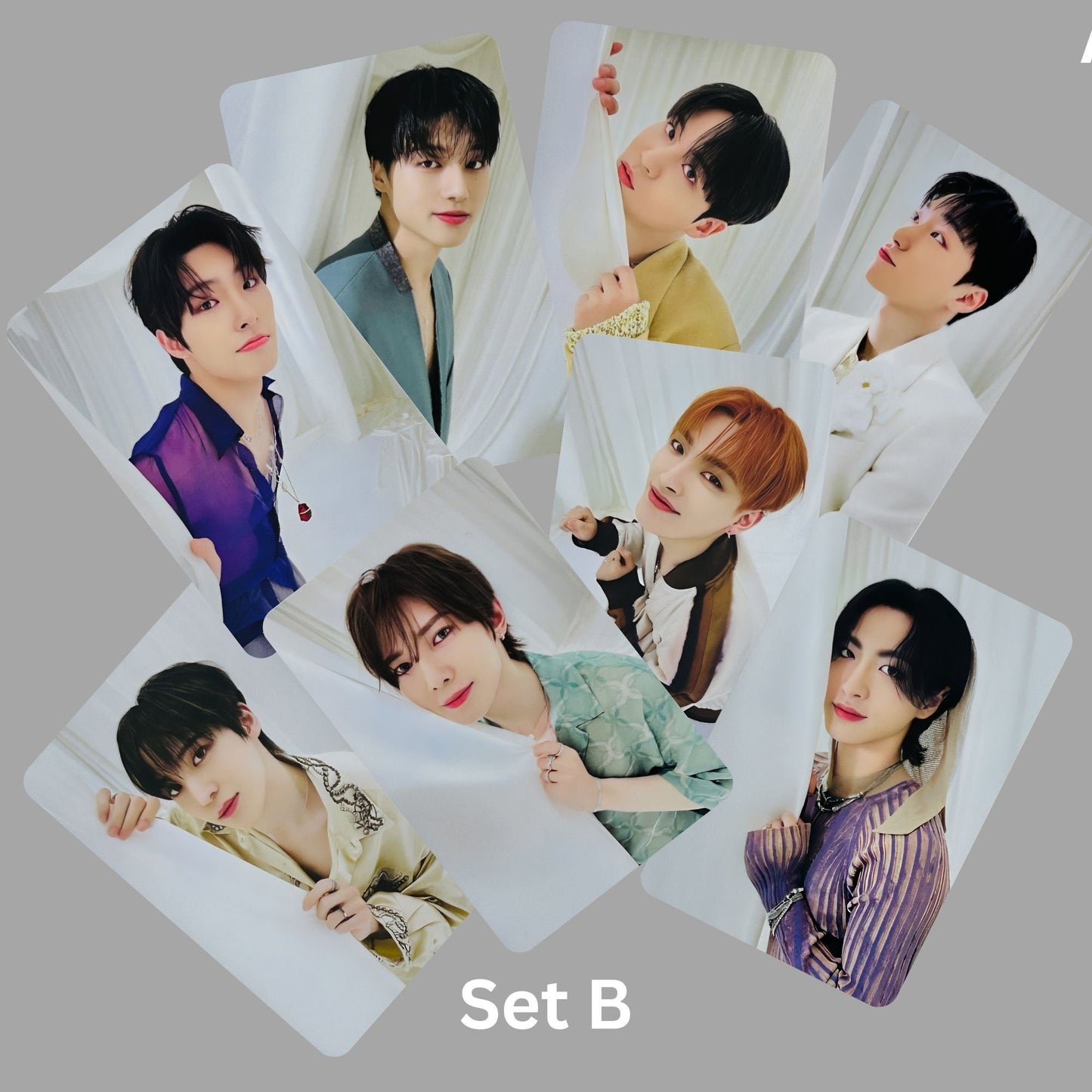 Ateez Golden Hour Photocards Set A Z Versions