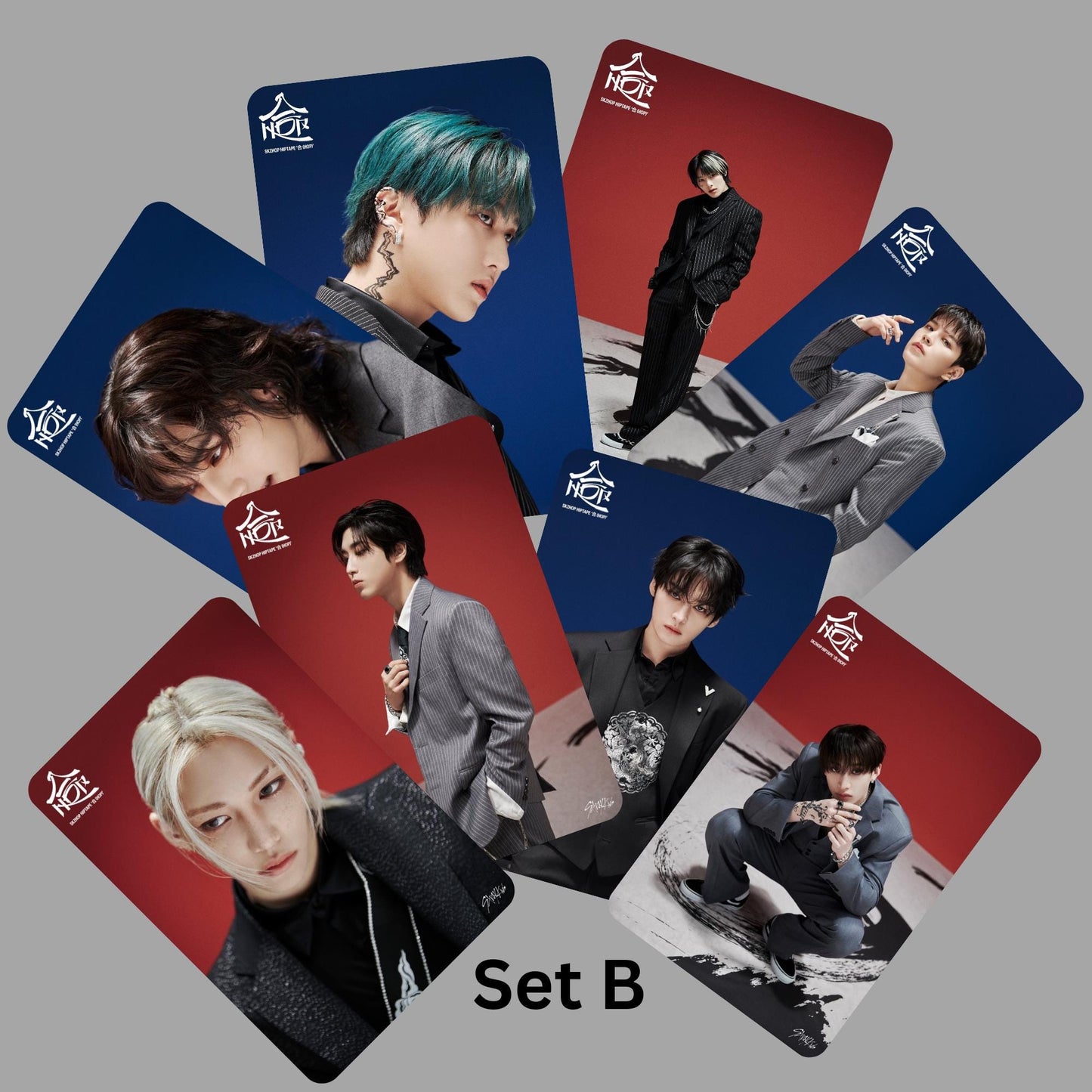 Stray Kids SKZ HOP Walkin On Water Teaser Photocards 2 Versions