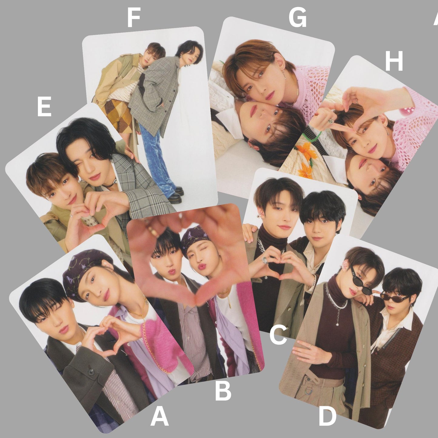 Ateez Cancam Deco Photocards Set