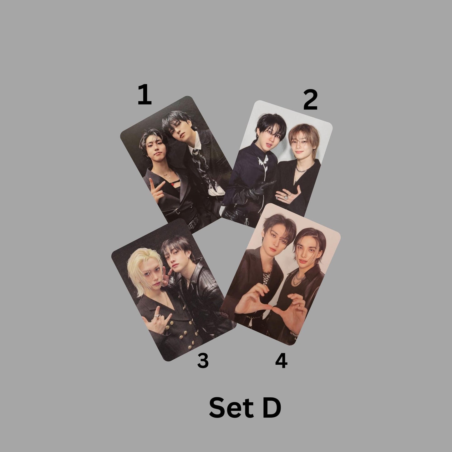 Stray Kids SKZ ATE Subunit Photocards Set 4 Versions