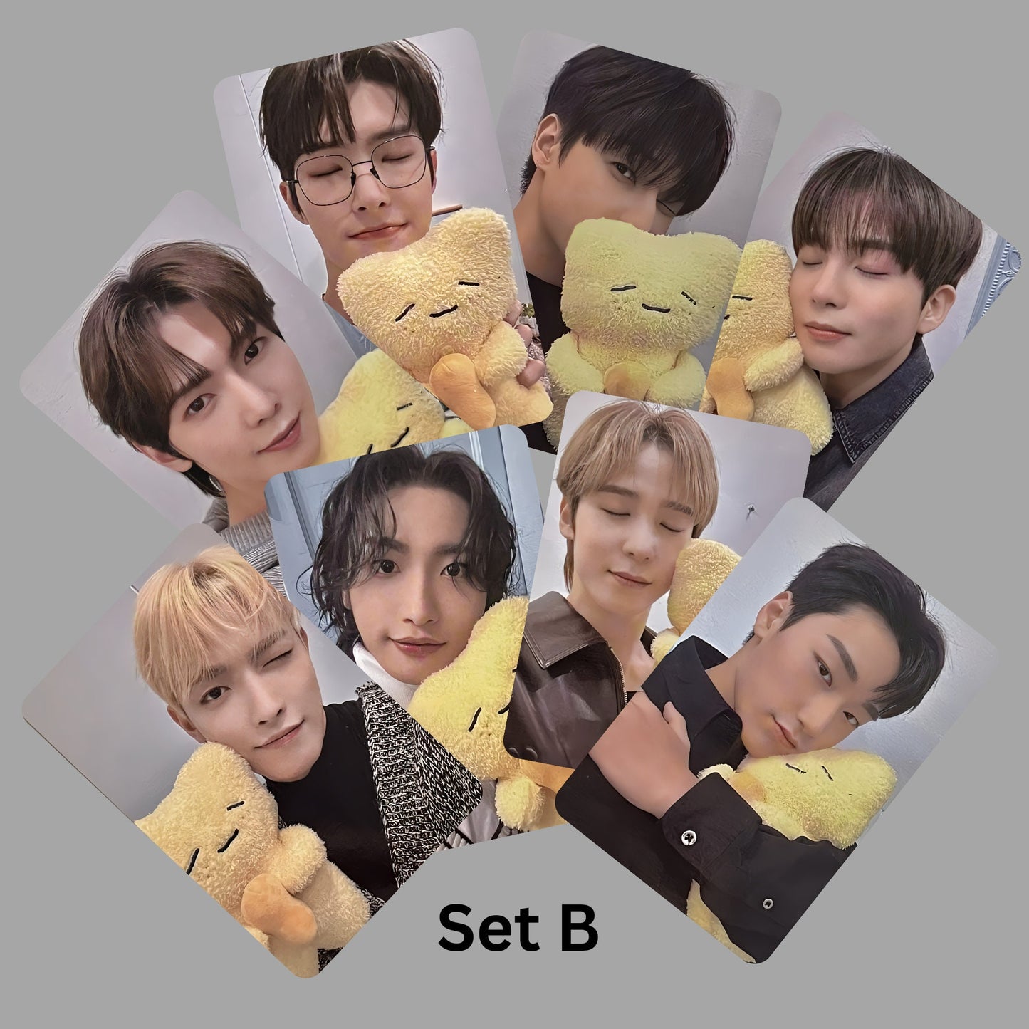 Ateez The World Ep Fin Will Strawberry Photocards Set