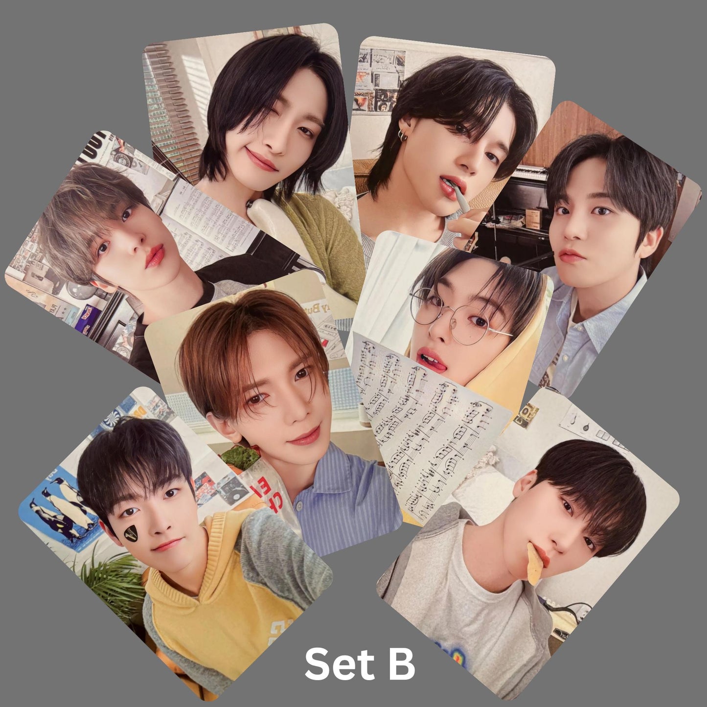Ateez Season's Greetings 2025 Photocards Set