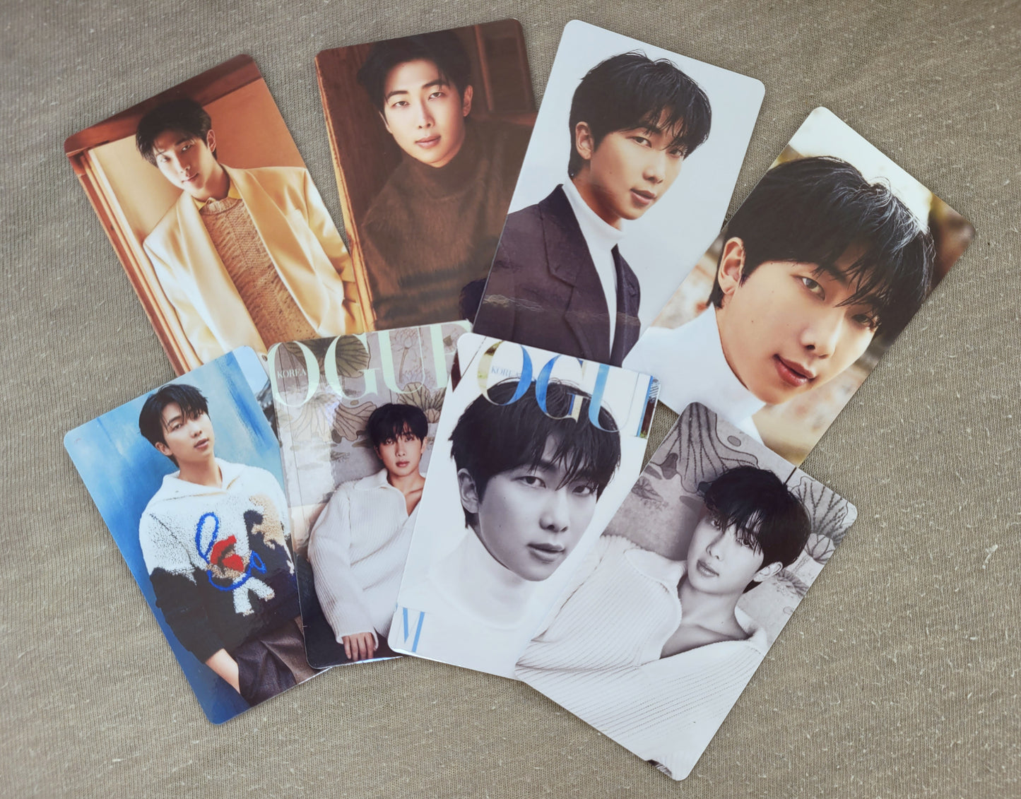 BTS RM Fashion Photocards