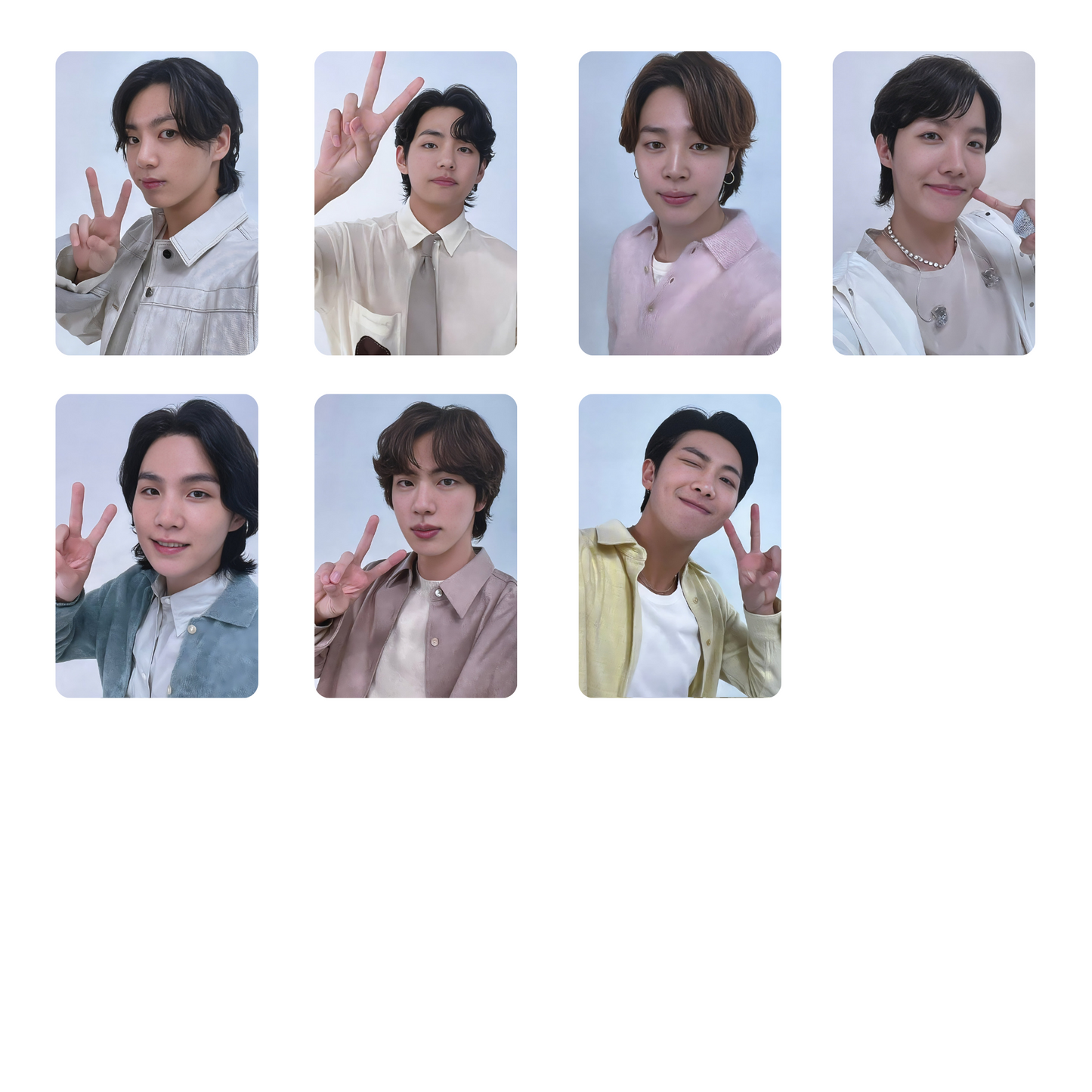 BTS FESTA ARMY Lounge Photocard Set