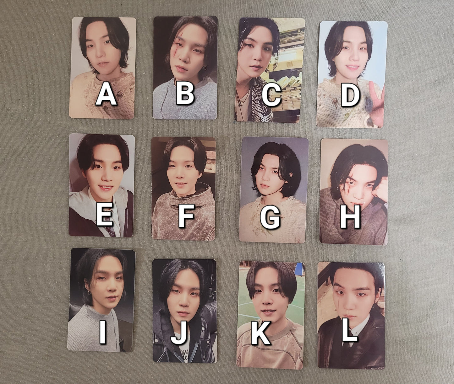 AgustD D-Day Photocards Full Set