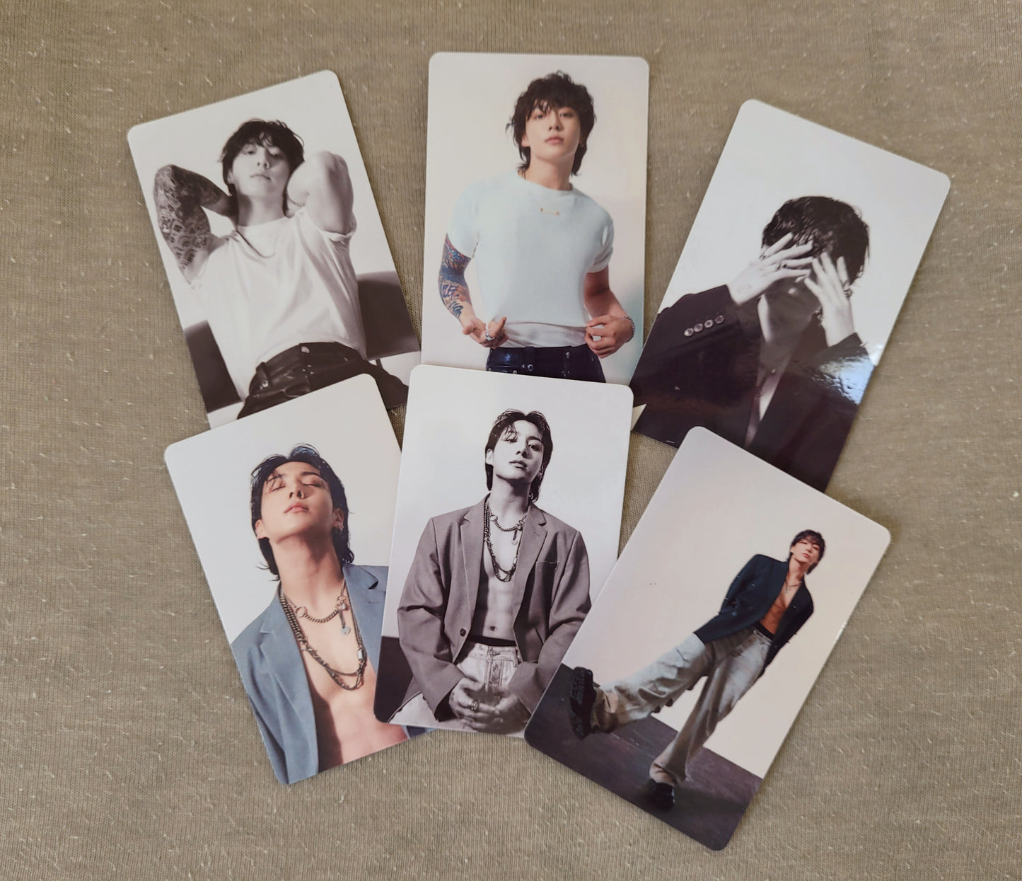 BTS Jungkook Seven Photocards Set