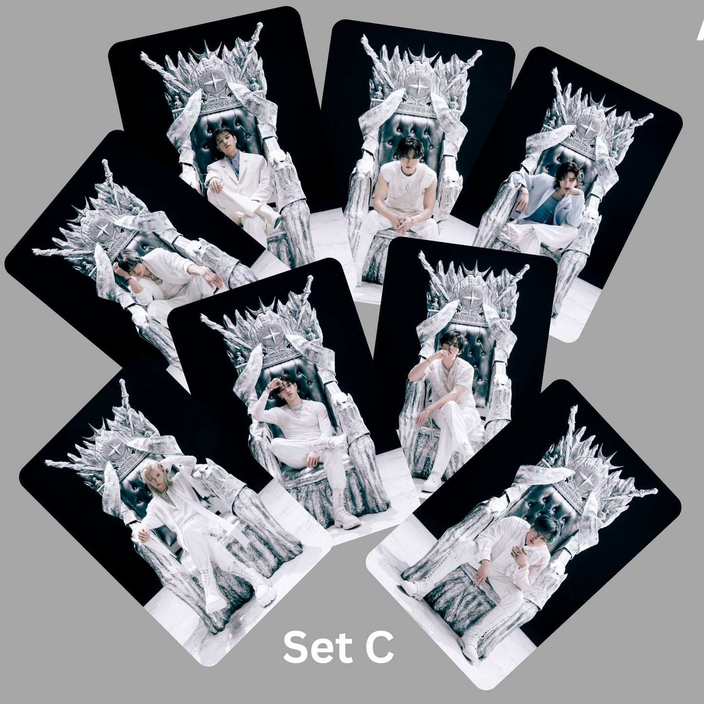 Stray Kids SKZ Giant Teaser Photocards Set