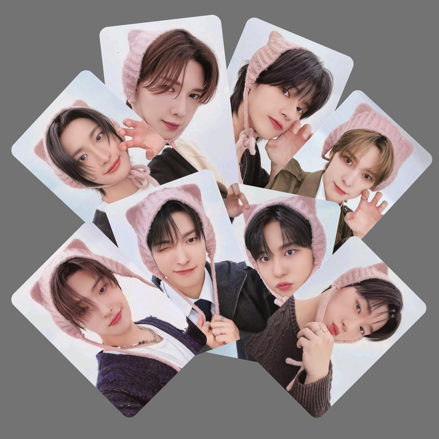 Ateez Golden Hour Pt 2 Photocards Pob Bonnet Version