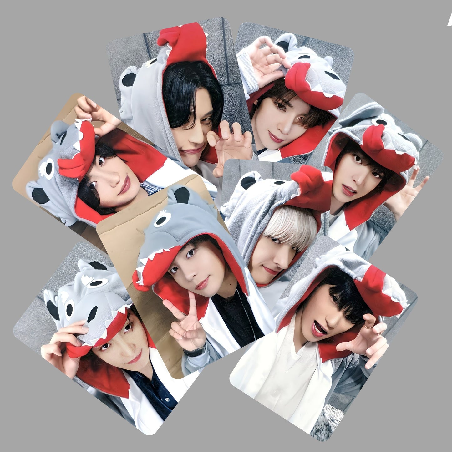 Ateez Golden Hour Wolf Hoodie Version Photocards POB