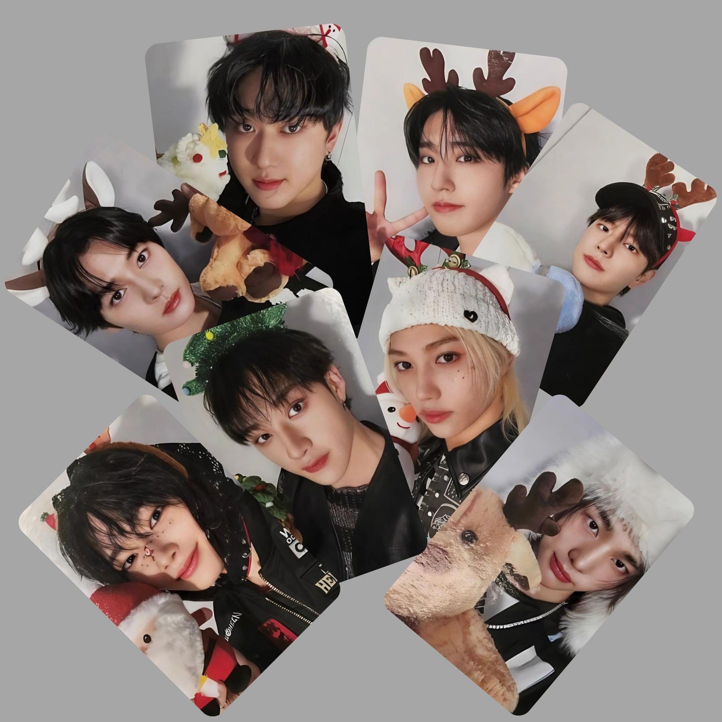 Stray Kids SKZ Sbs Gayo Broadcast Photocards Christmas