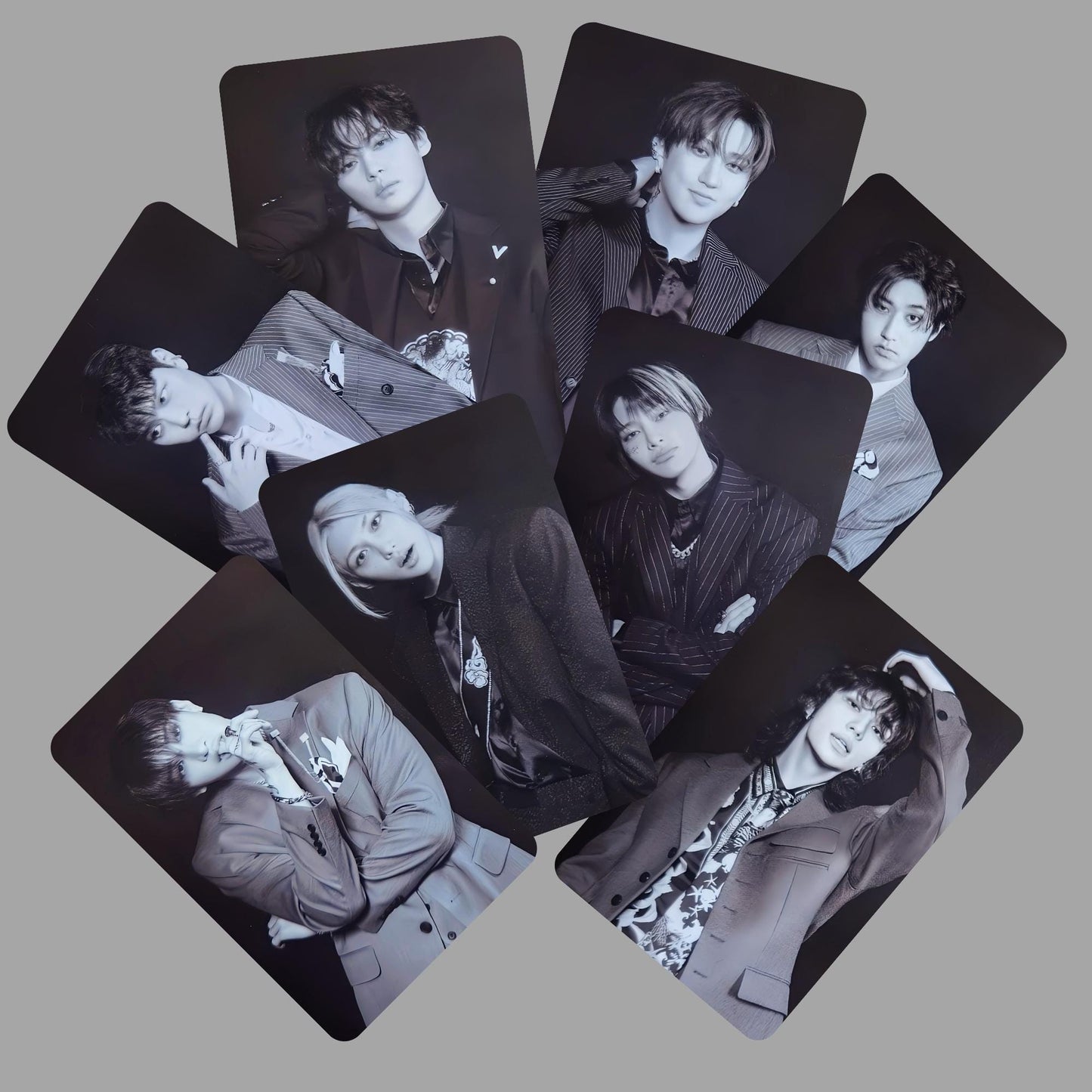 Stray Kids Hop SKZHOP Accordion Monochrome Photocards