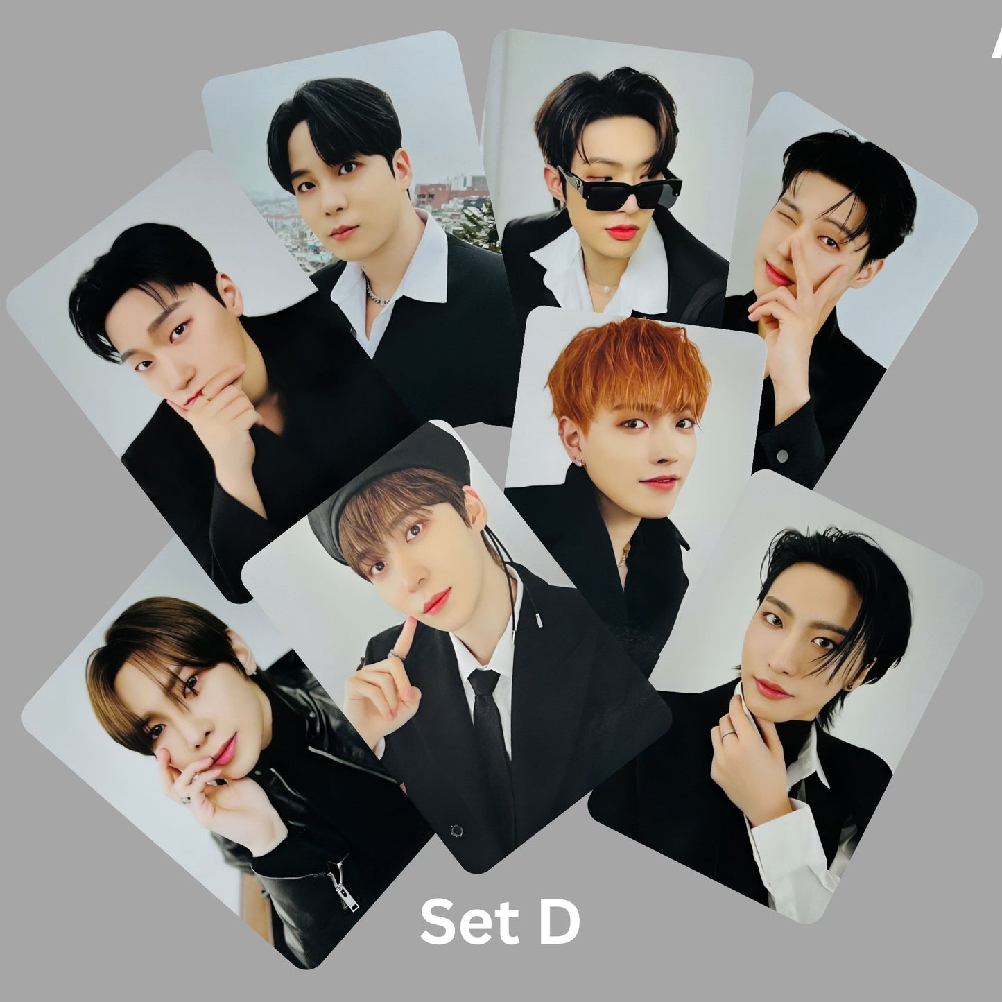 Ateez Golden Hour Photocards Set A Z Versions