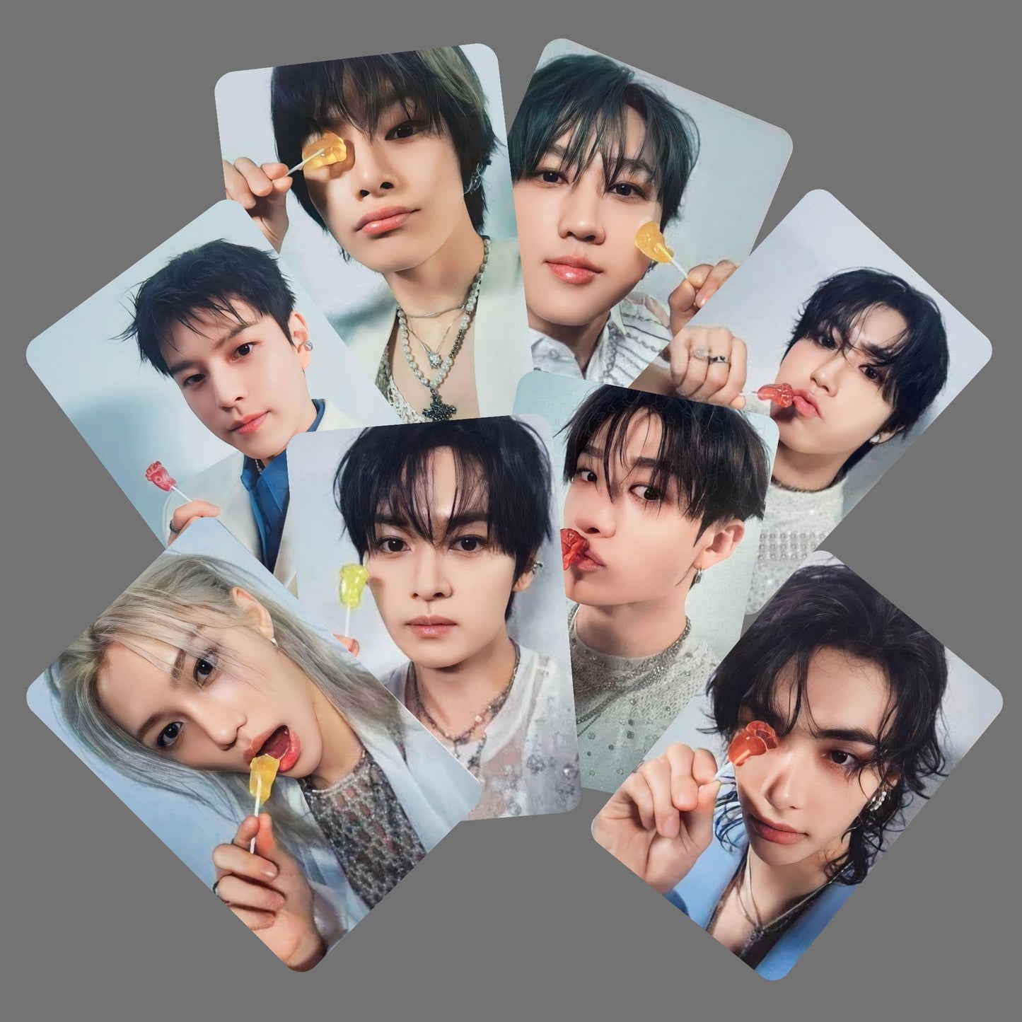 Stray Kids SKZ Giant Photocards Lollipop Version