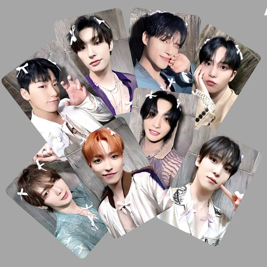 Ateez Golden Hour Bow Version Photocards POB