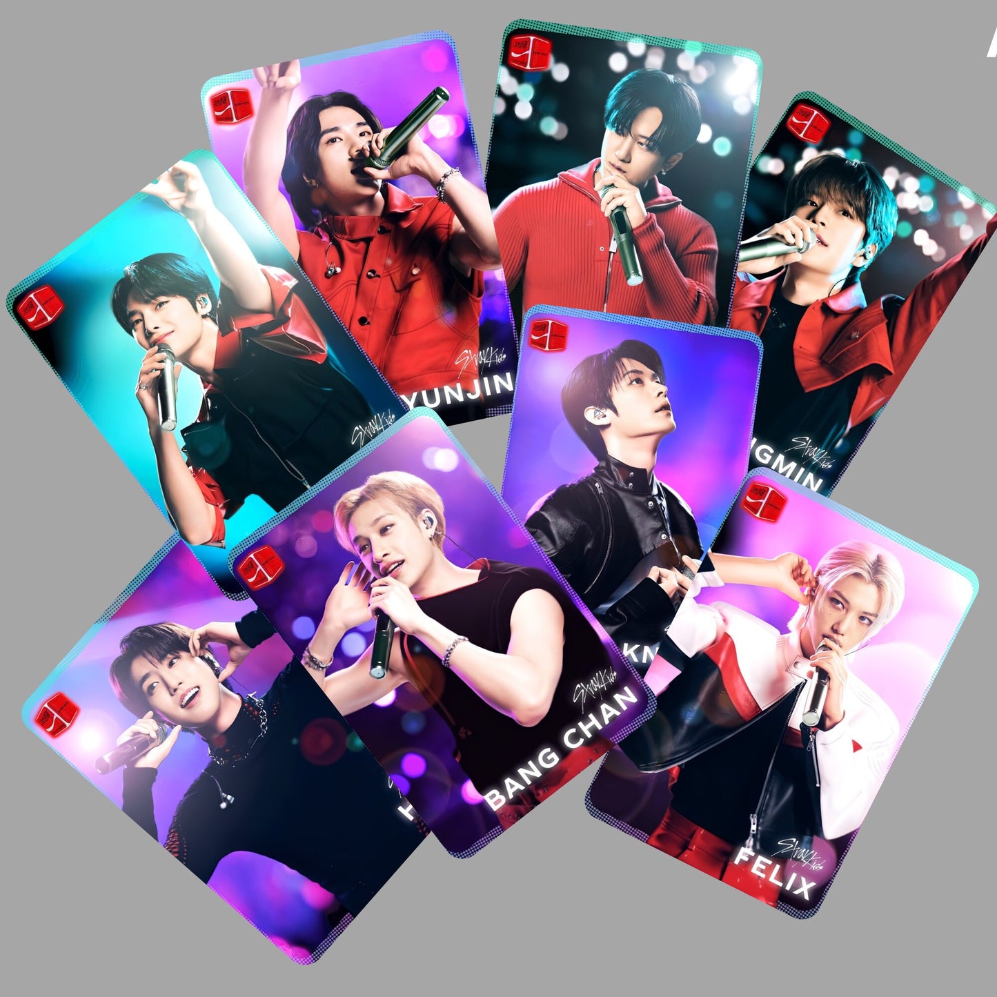 Stray Kids SKZ Kwave Photocard Set