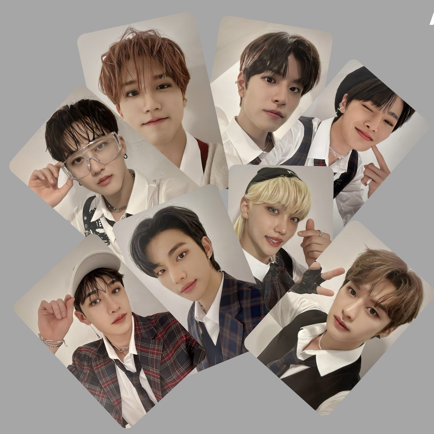 Stray Kids SKZ Christmas Evel Pob Photocards