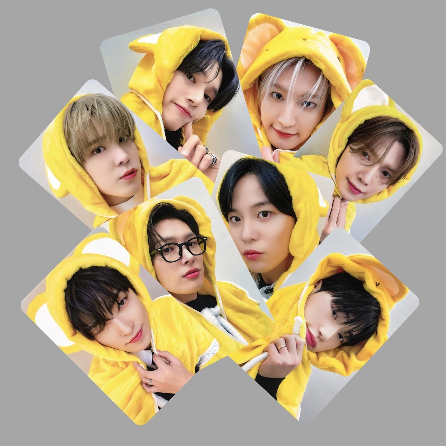 Ateez Golden Hour Pt 2 Luckydraw Photocards Yellow Robe
