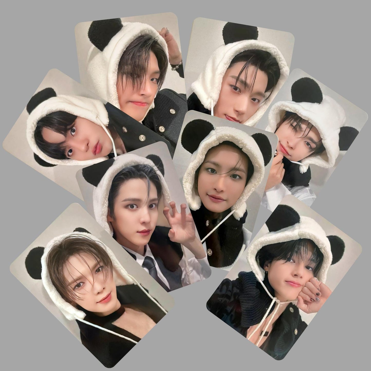 Ateez Golden Hour Pt 2 Fansign Photocards Panda Version