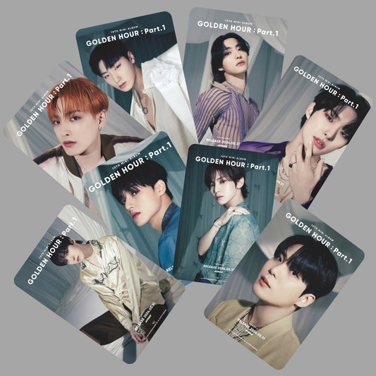 Ateez Golden Hour Concept Photocards
