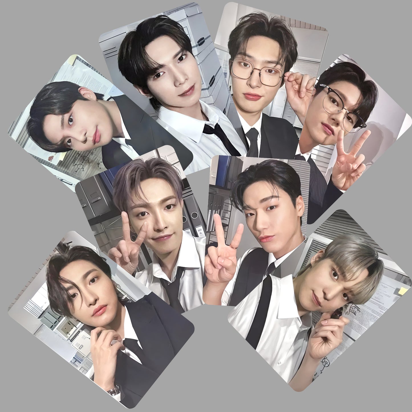 Ateez Office Photocard Set