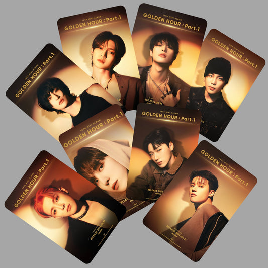 Ateez Golden Hour Concept Photocards