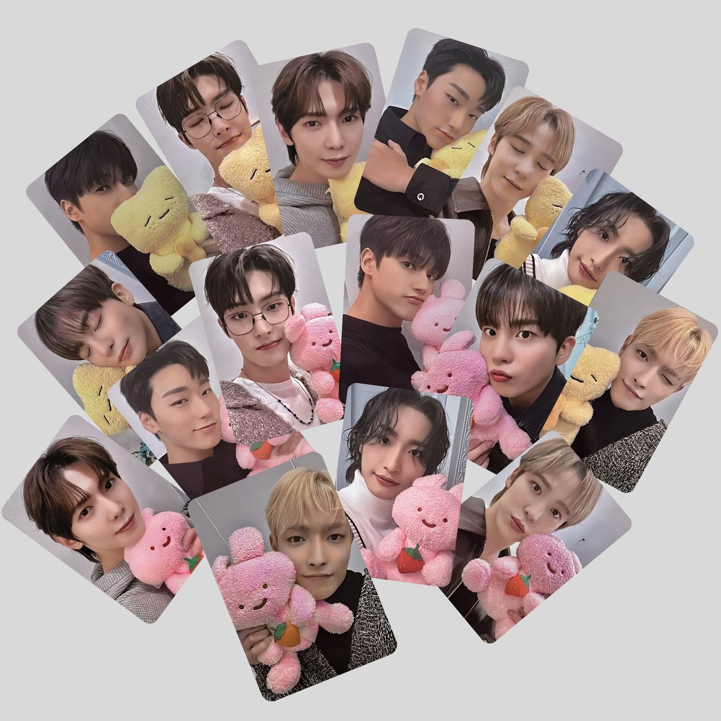 Ateez The World Ep Fin Will Strawberry Photocards Set