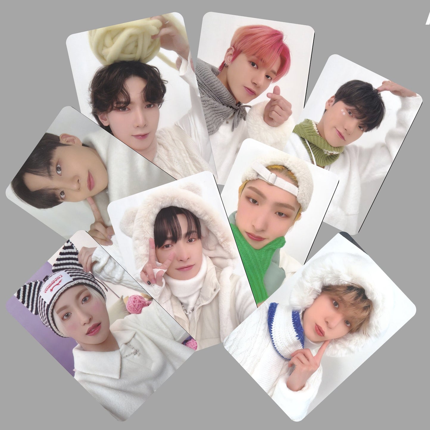 Ateez Snowman Factory Winter Special Photocards
