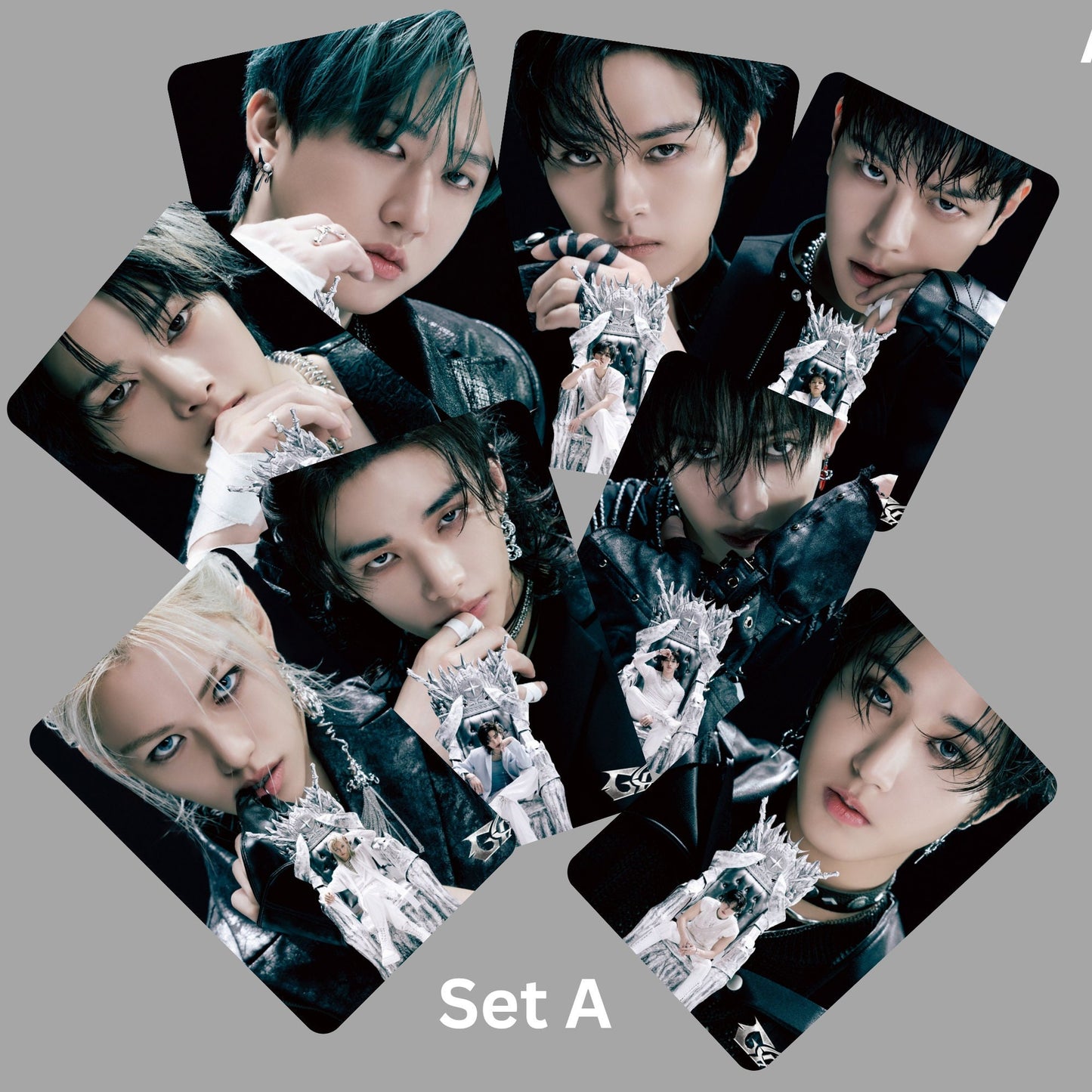 Stray Kids SKZ Giant Teaser Photocards Set