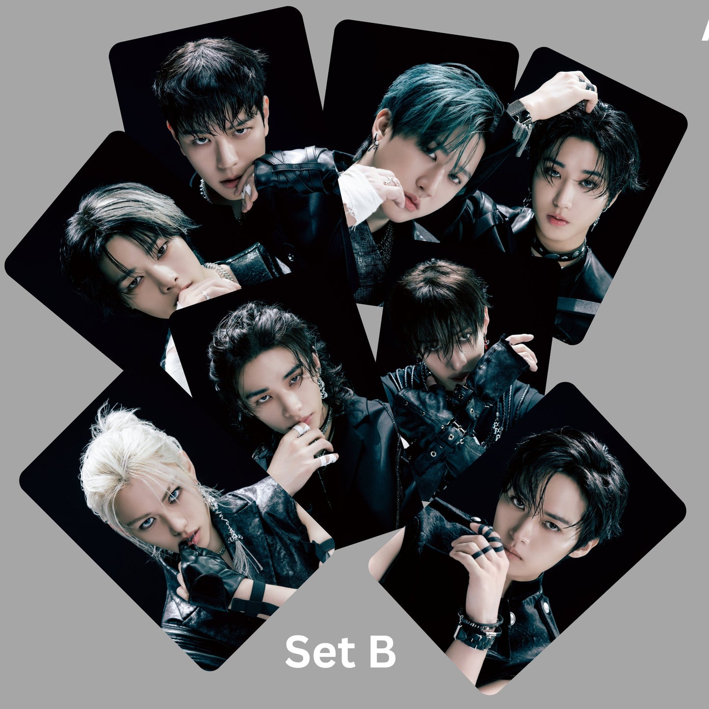 Stray Kids SKZ Giant Teaser Photocards Set