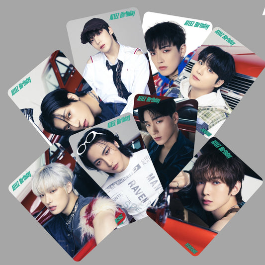 Ateez Birthday Japan Concept Photocards