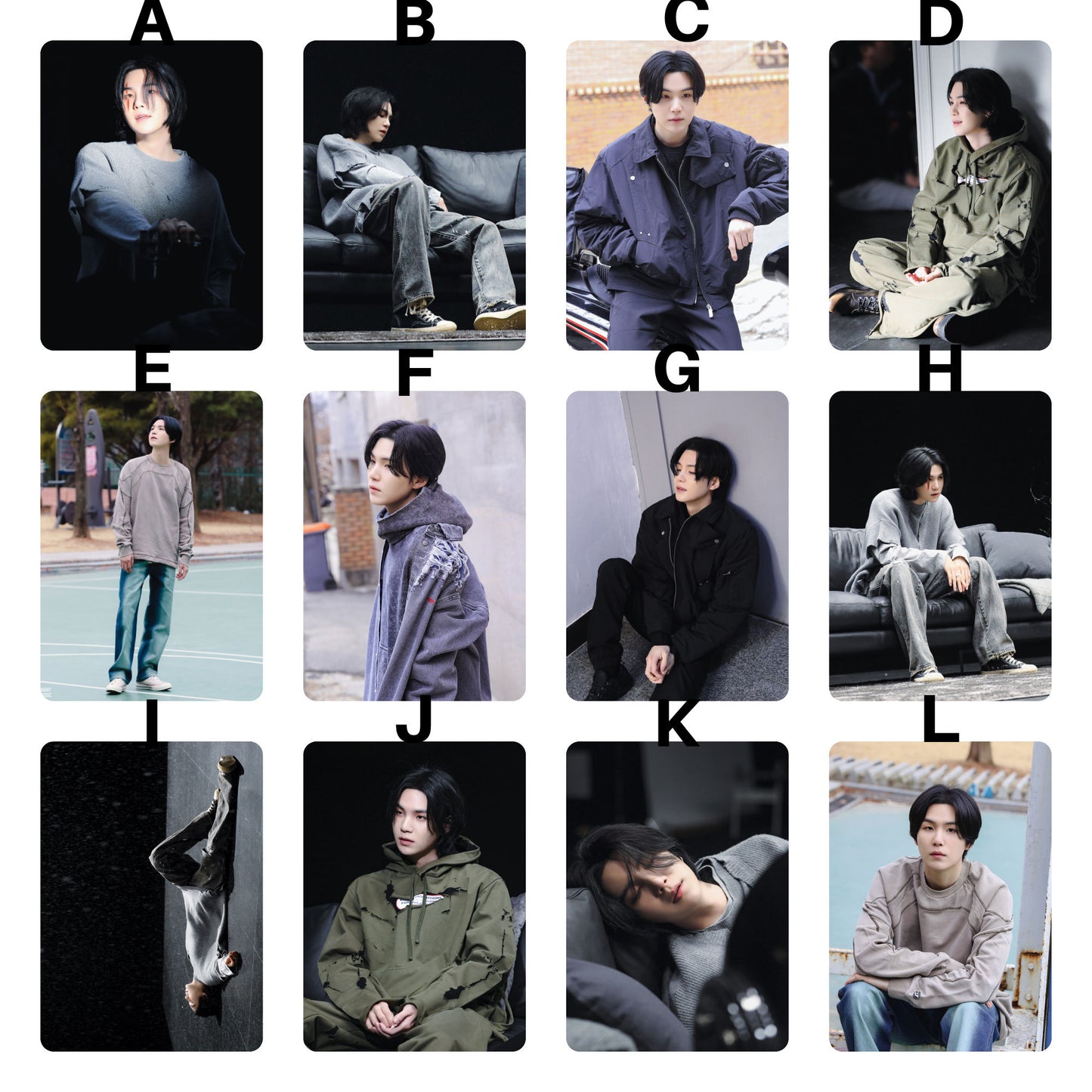 Agust D Amygdala MV Photocards