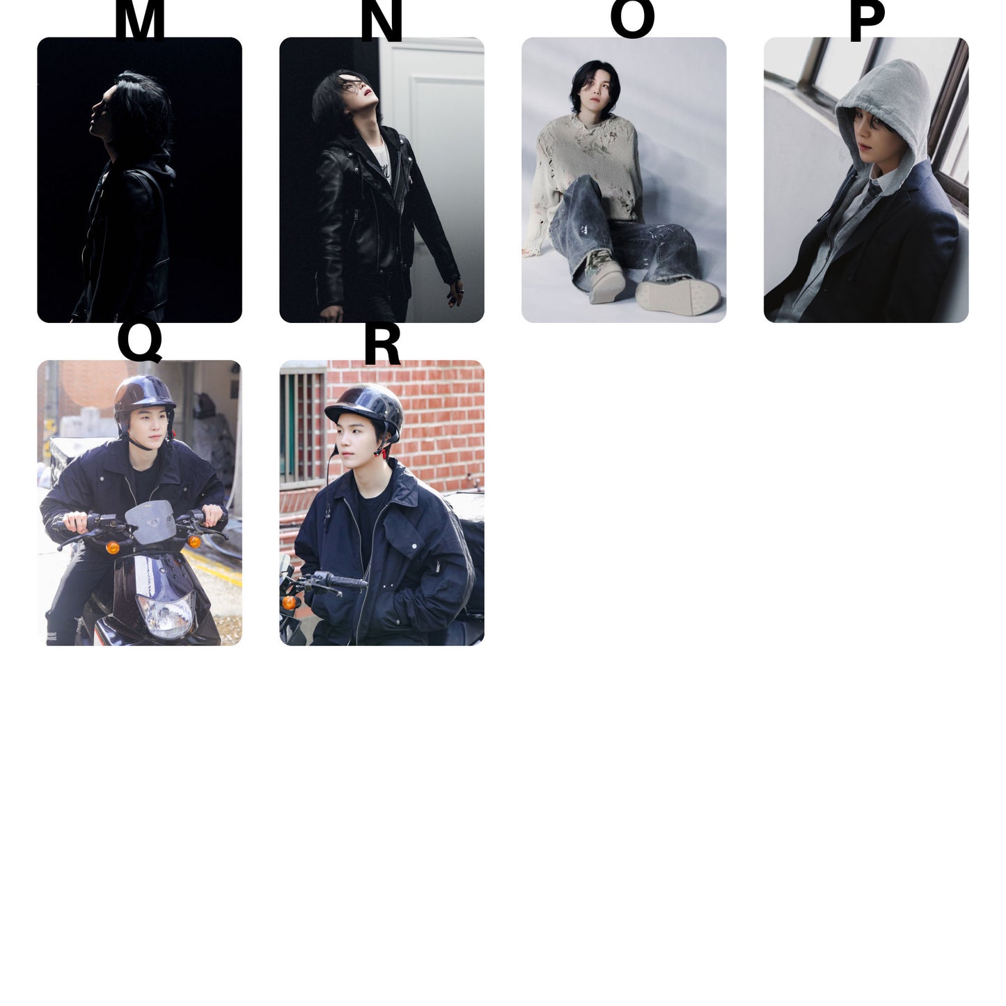Agust D Amygdala MV Photocards