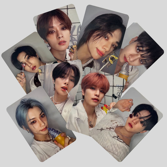 stray kids rockstar photocard