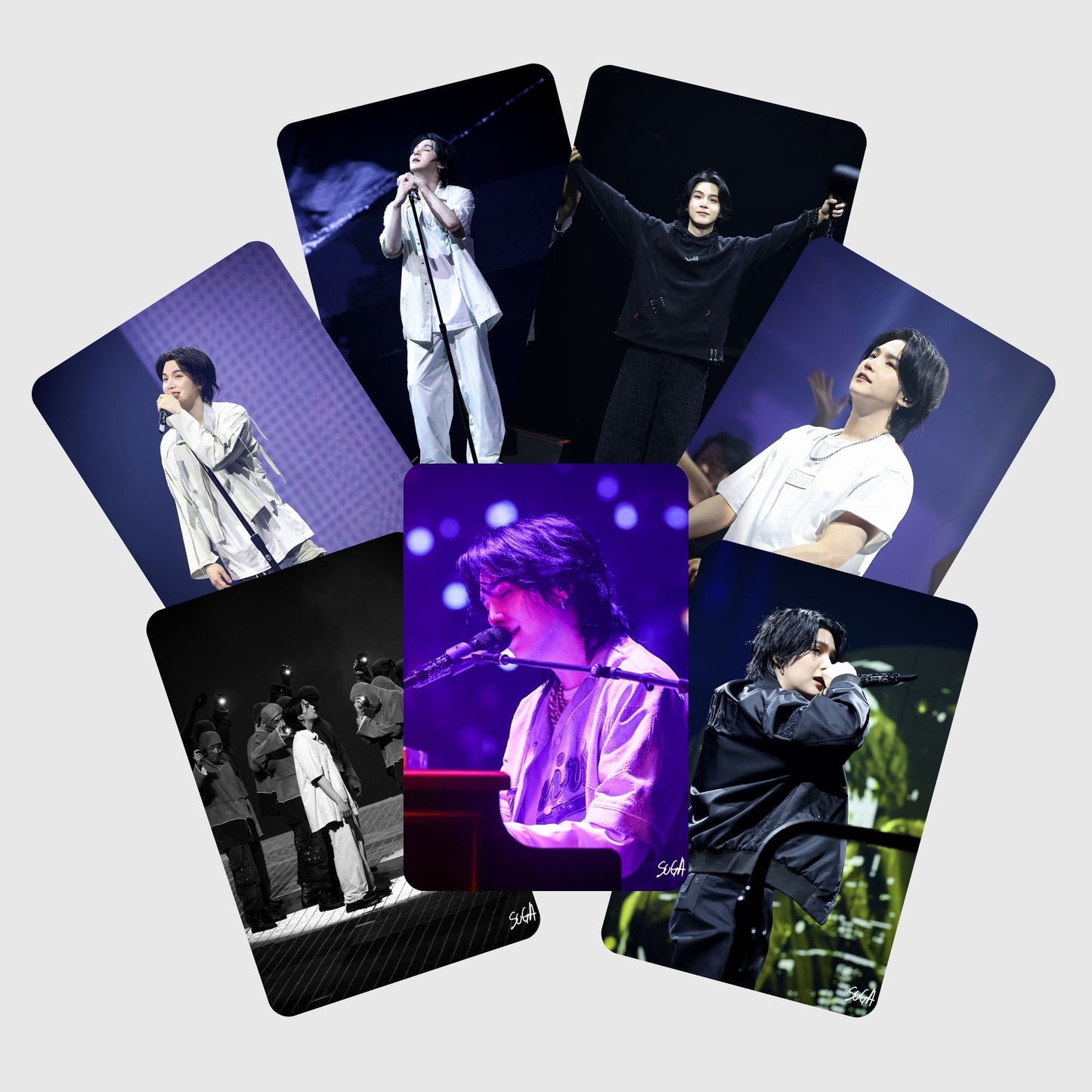 Suga AgustD D-Day Tour Stage Photocards Set