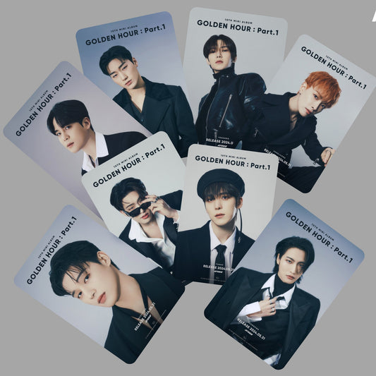 Ateez Golden Hour Concept Photocards