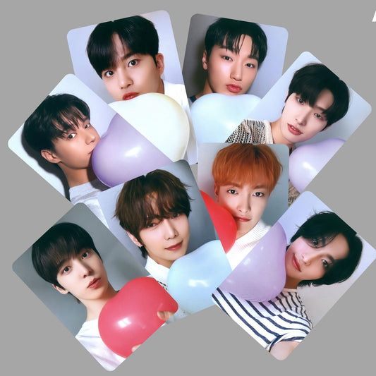Ateez Balloon Golden Hour Fansign Photocards