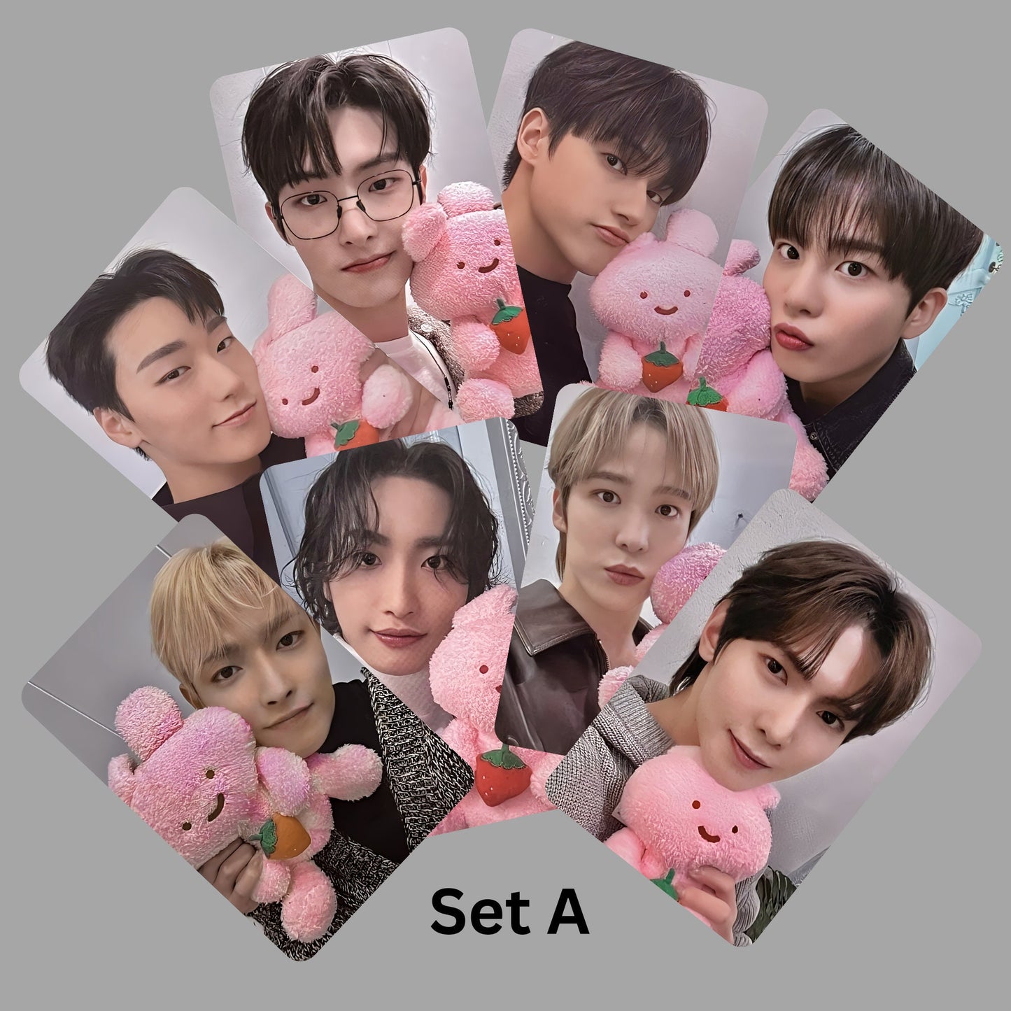 Ateez The World Ep Fin Will Strawberry Photocards Set