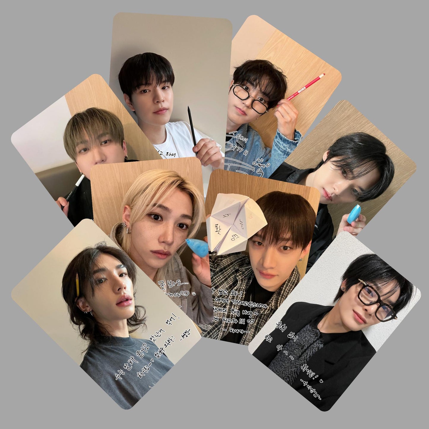 Stray Kids SKZ Scholastic Test Photocards