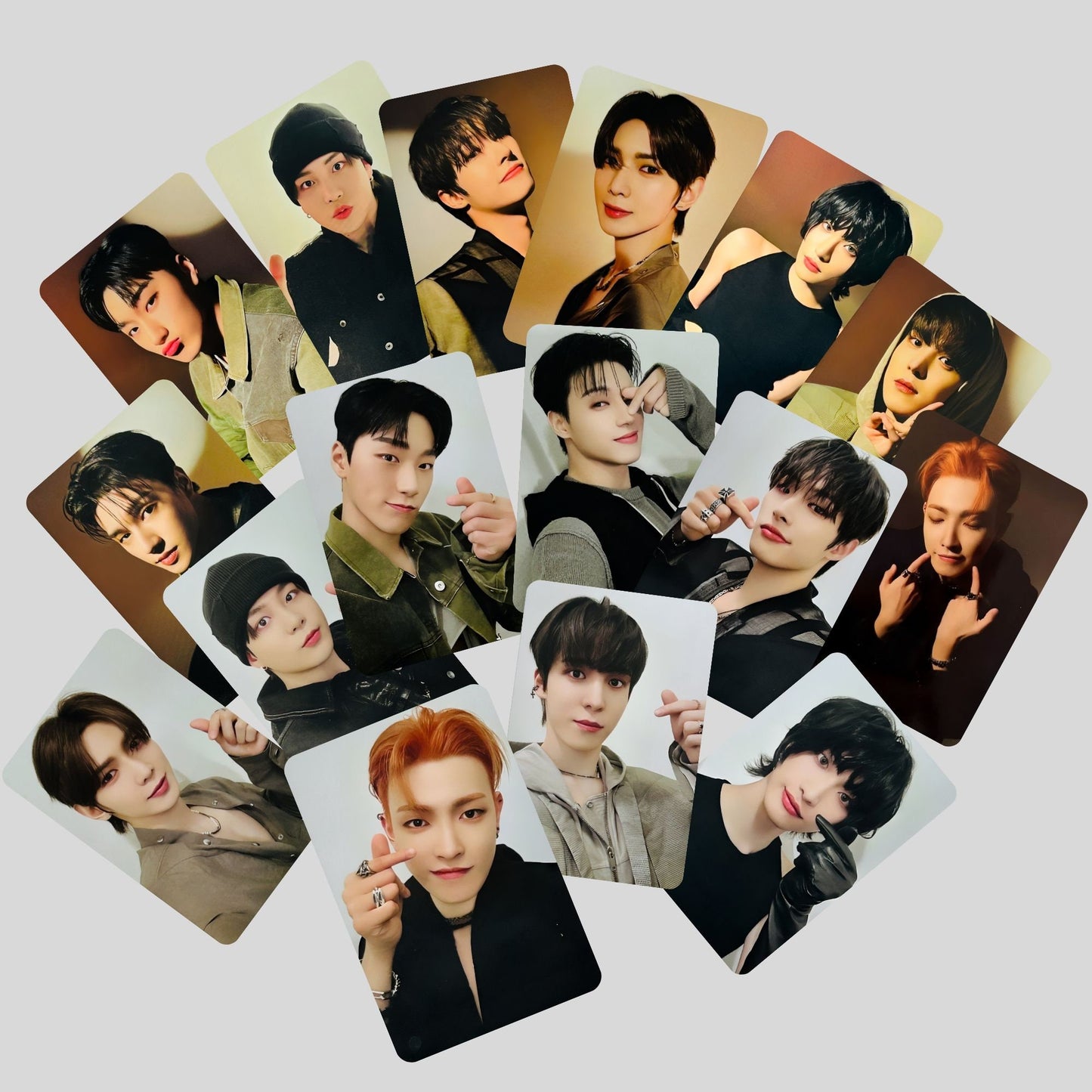 Ateez Golden Hour Photocards Set Blue Hour