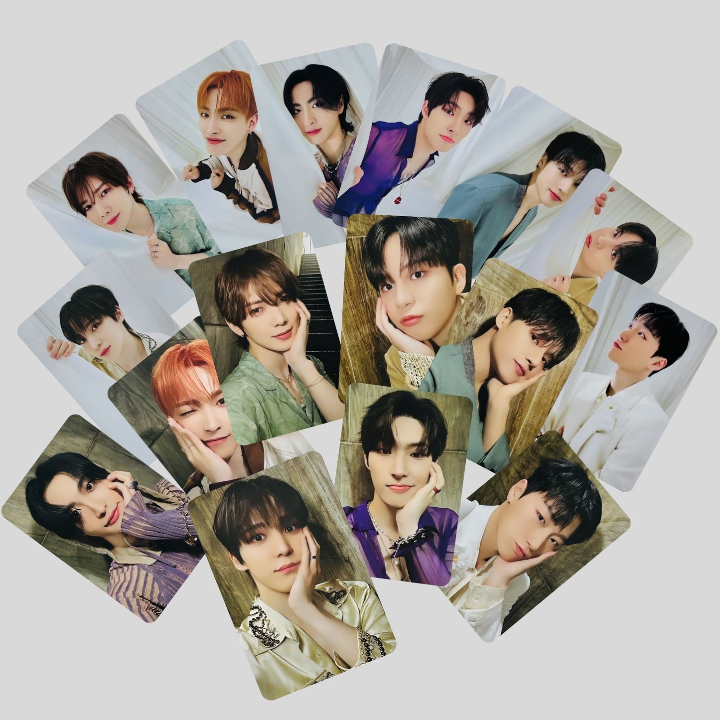 Ateez Golden Hour Photocards Set A Z Versions