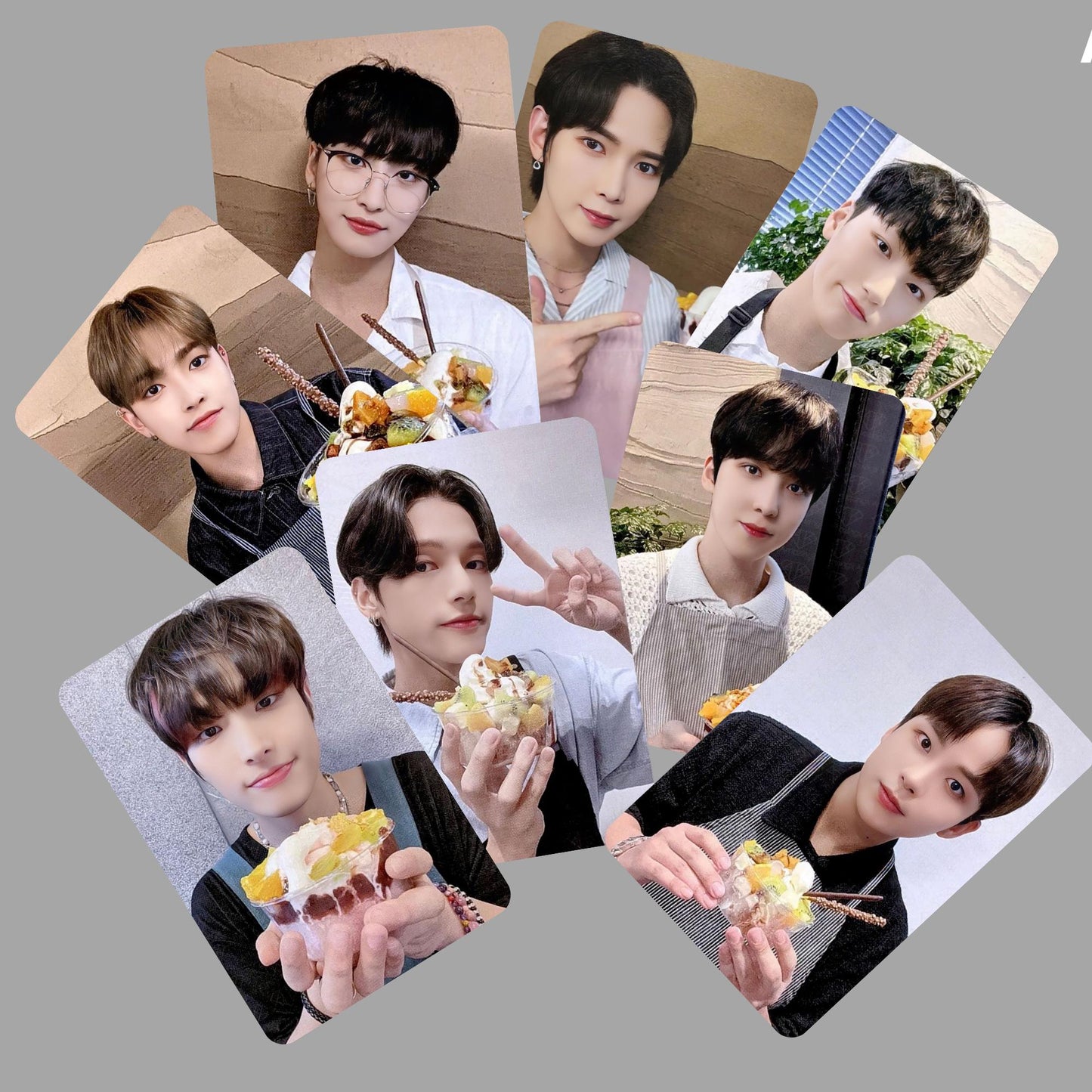 Ateez The World Ep 1 Movement Fansign Bingsu Photocards