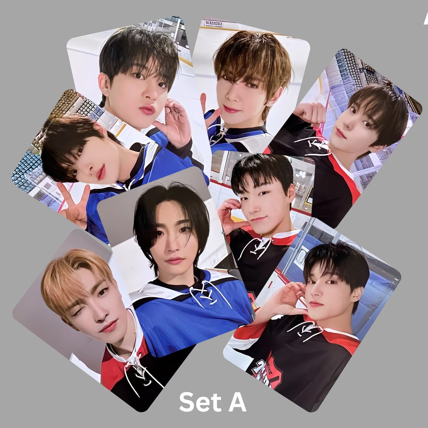 Ateez Atiny Tiny University Hockey Photocards