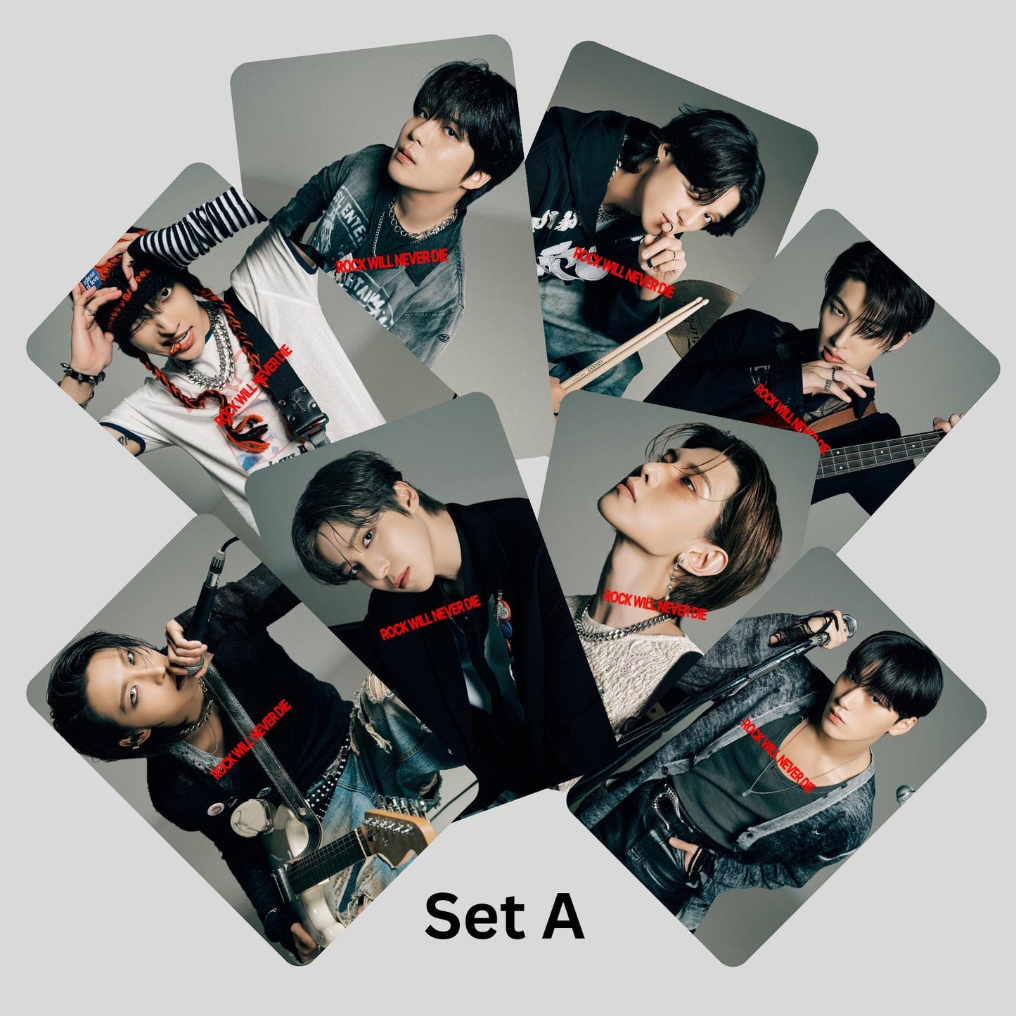 Ateez Season's Greetings 2025 Rock Will Never Die Photocards Teaser