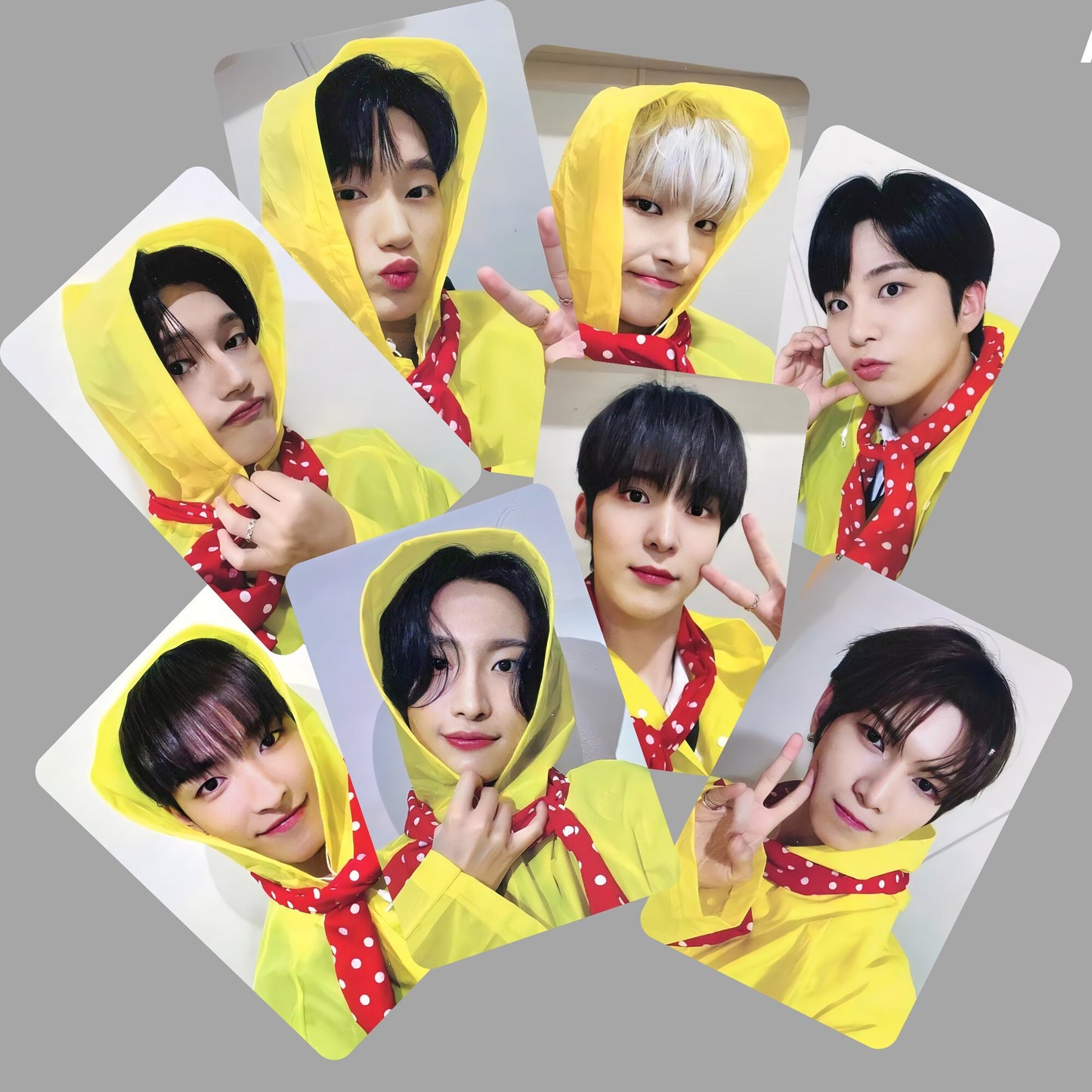 Ateez Golden Hour Rainhood Photocards Set