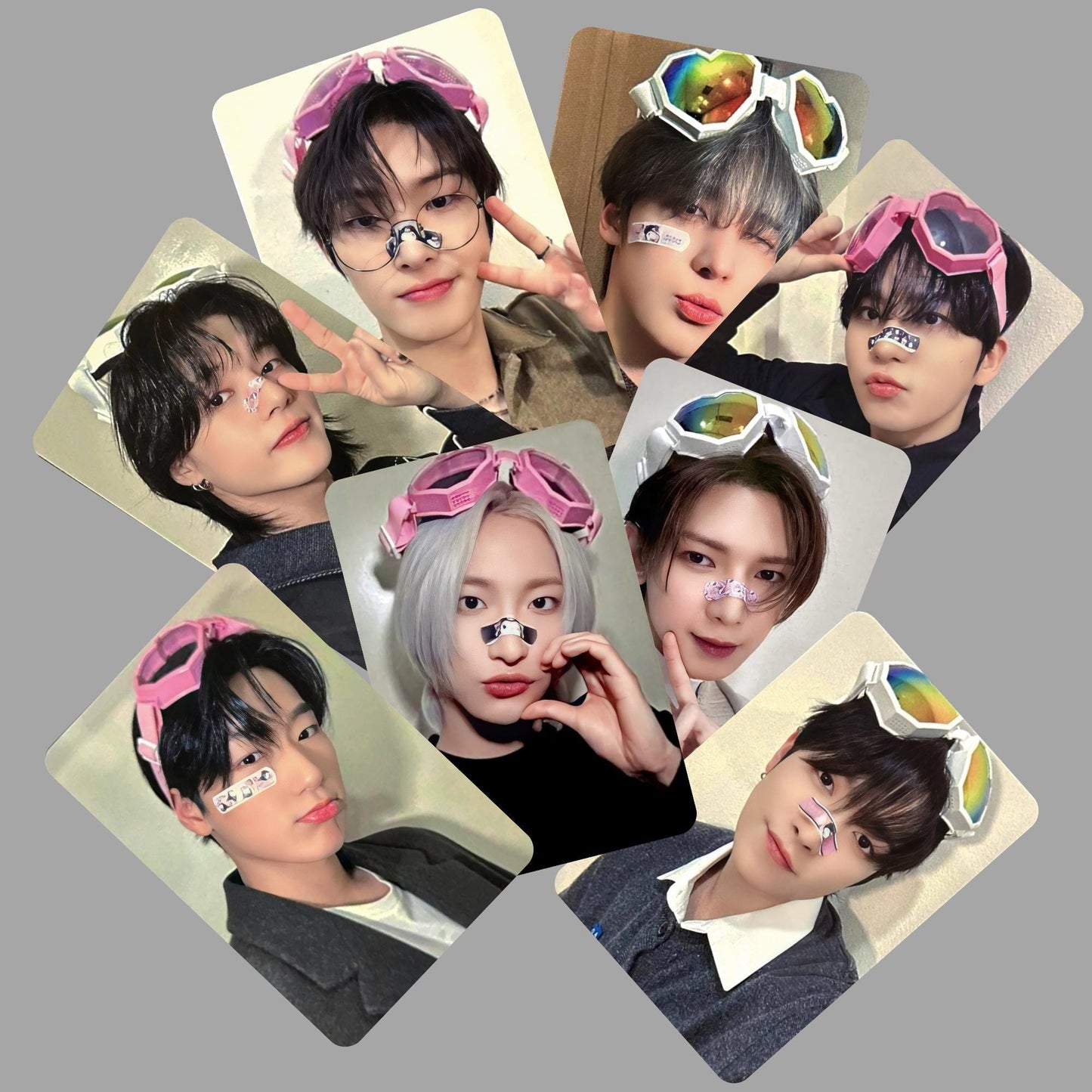 Ateez Golden Hour Pt 2 Jump Up Photocards Goggles Version