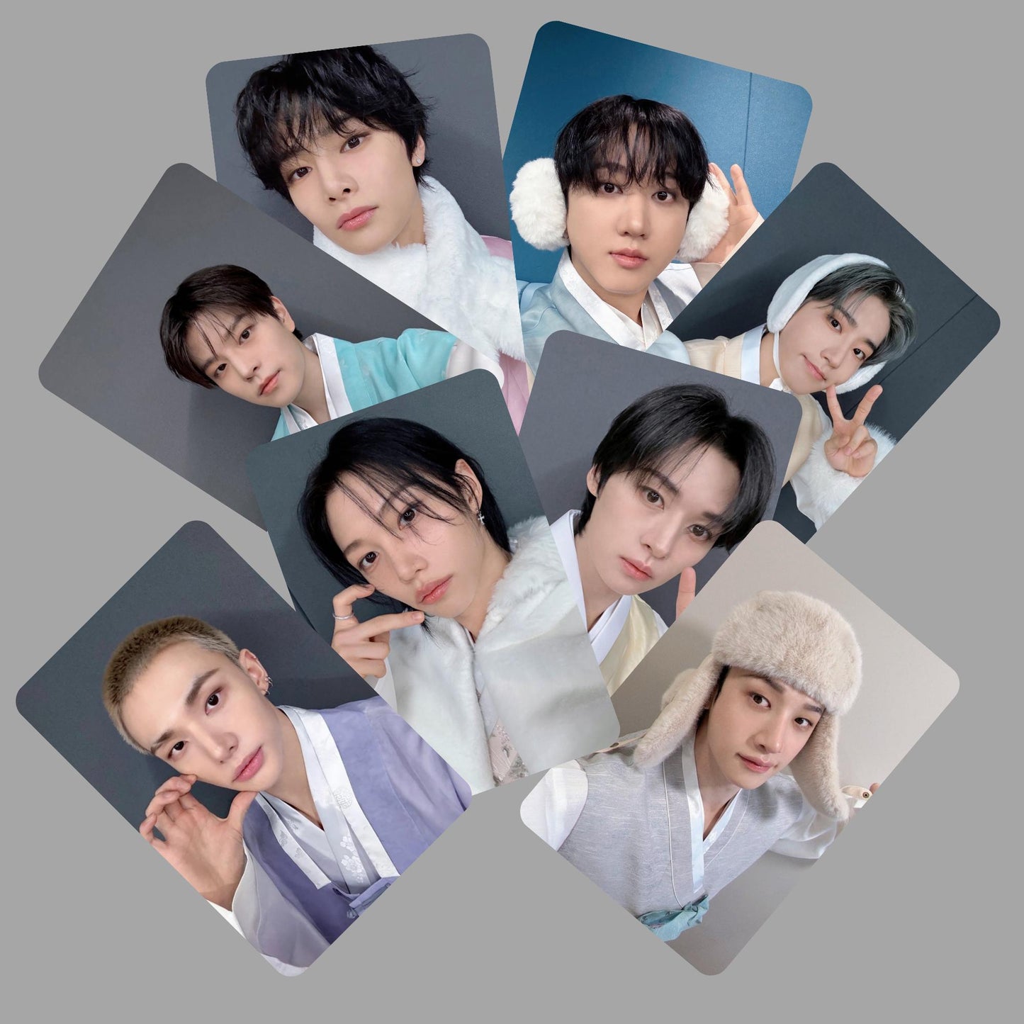 Stray Kids SKZ Happy Lunar New Year Photocards