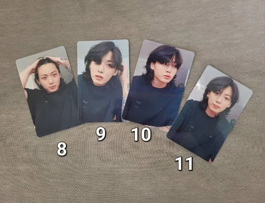 BTS Jungkook Live Photocard Sets