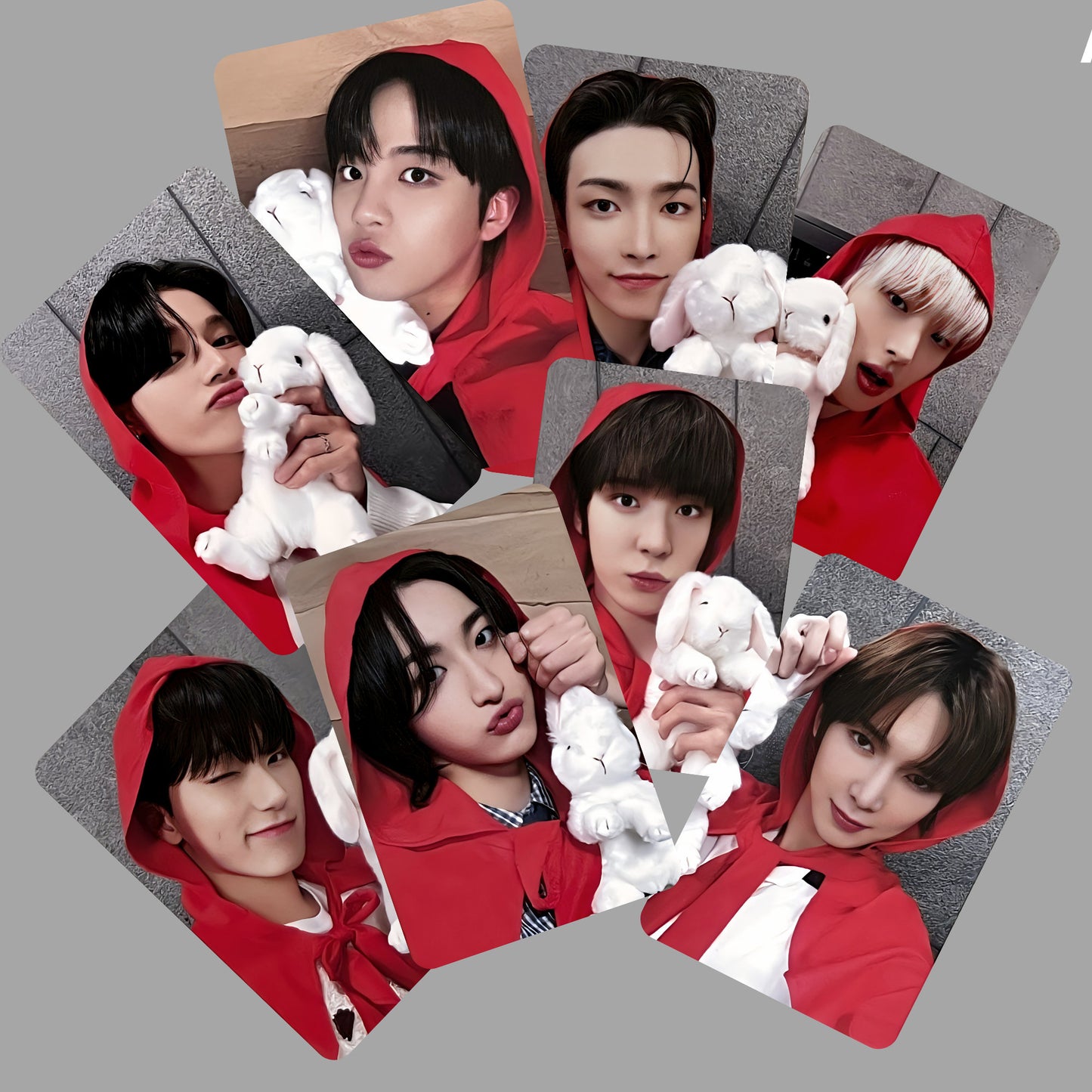 Ateez Golden Hour Red Cape Version Photocards POB