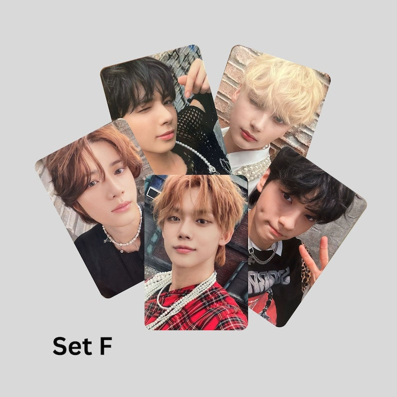 TXT Freefall Photocards Versions