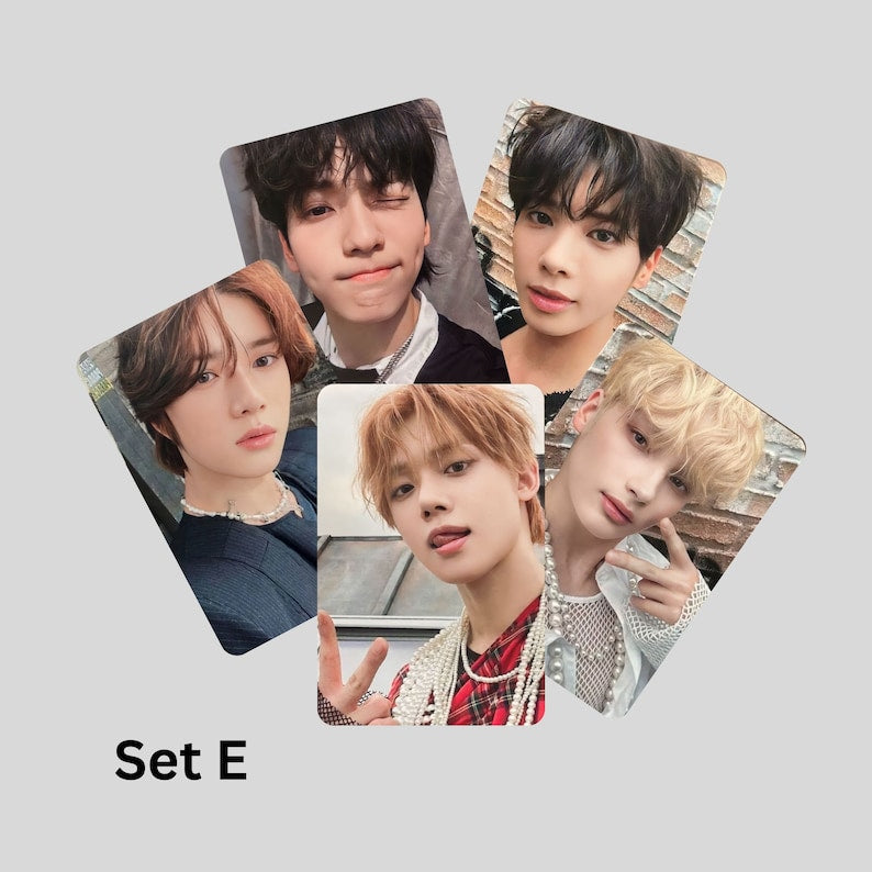 TXT Freefall Photocards Versions